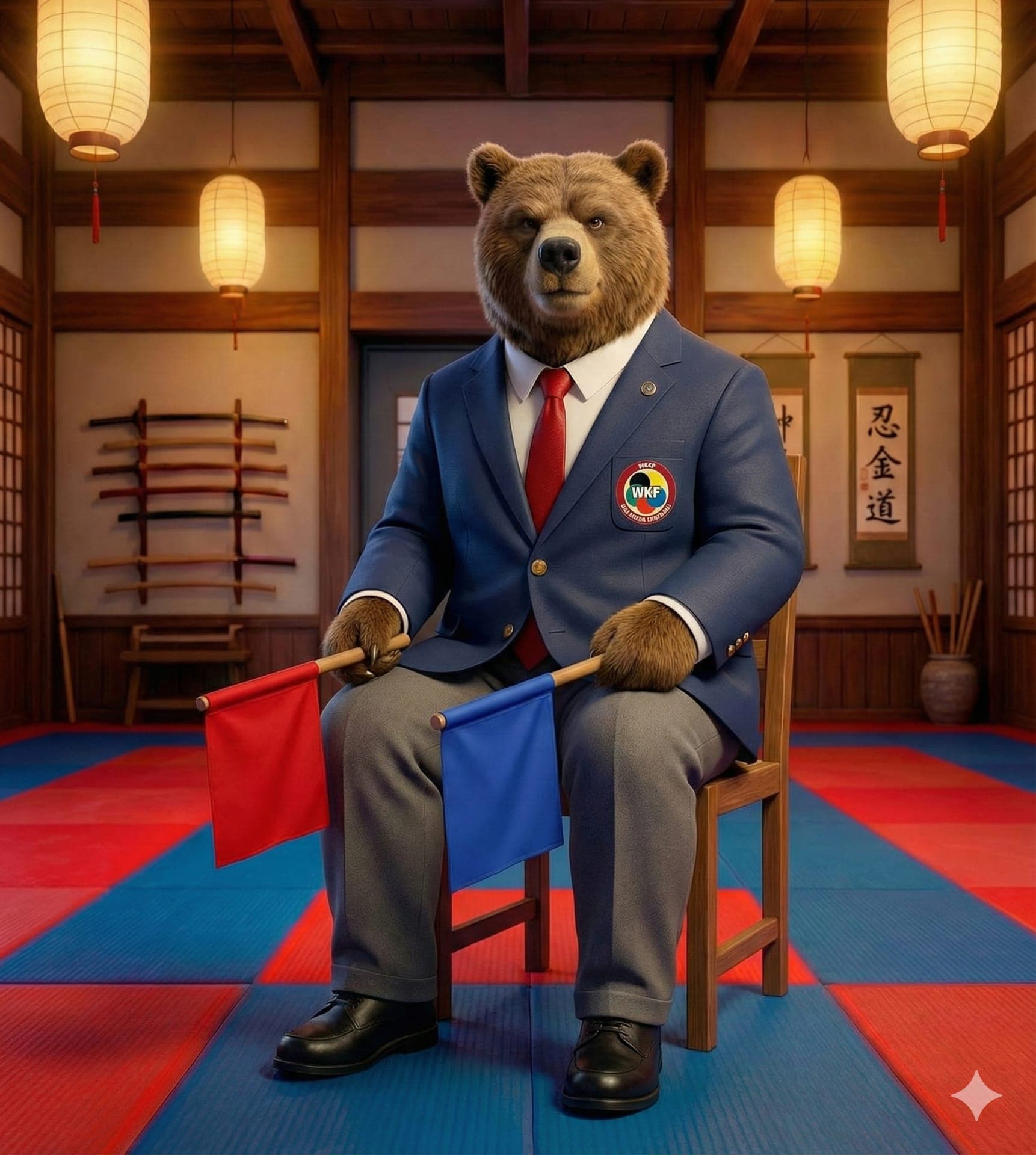 Kumite Scoring Referee